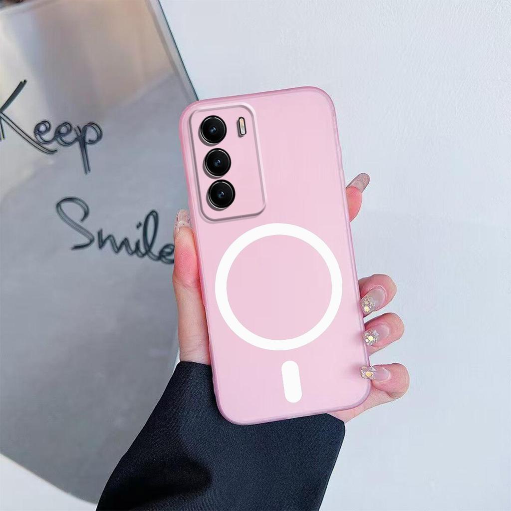Case for Realme 14x 5G Premium Magnetic Matte Phone Casing Protection Cover