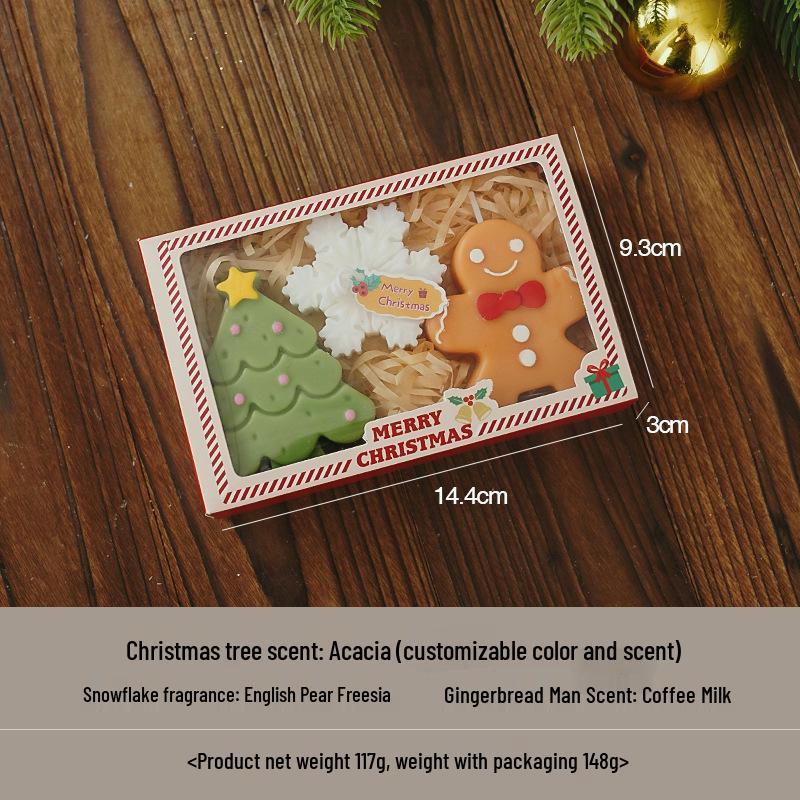 Santa Claus Scented Candle Gift Set - Aesthetic Ornament & Creative Wedding Favor Fragrance