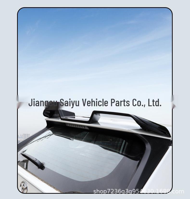 Rear Roof Spoiler for 20-25 Toyota RAV4 Wildlander - No-Drill, Full Coverage Mod.