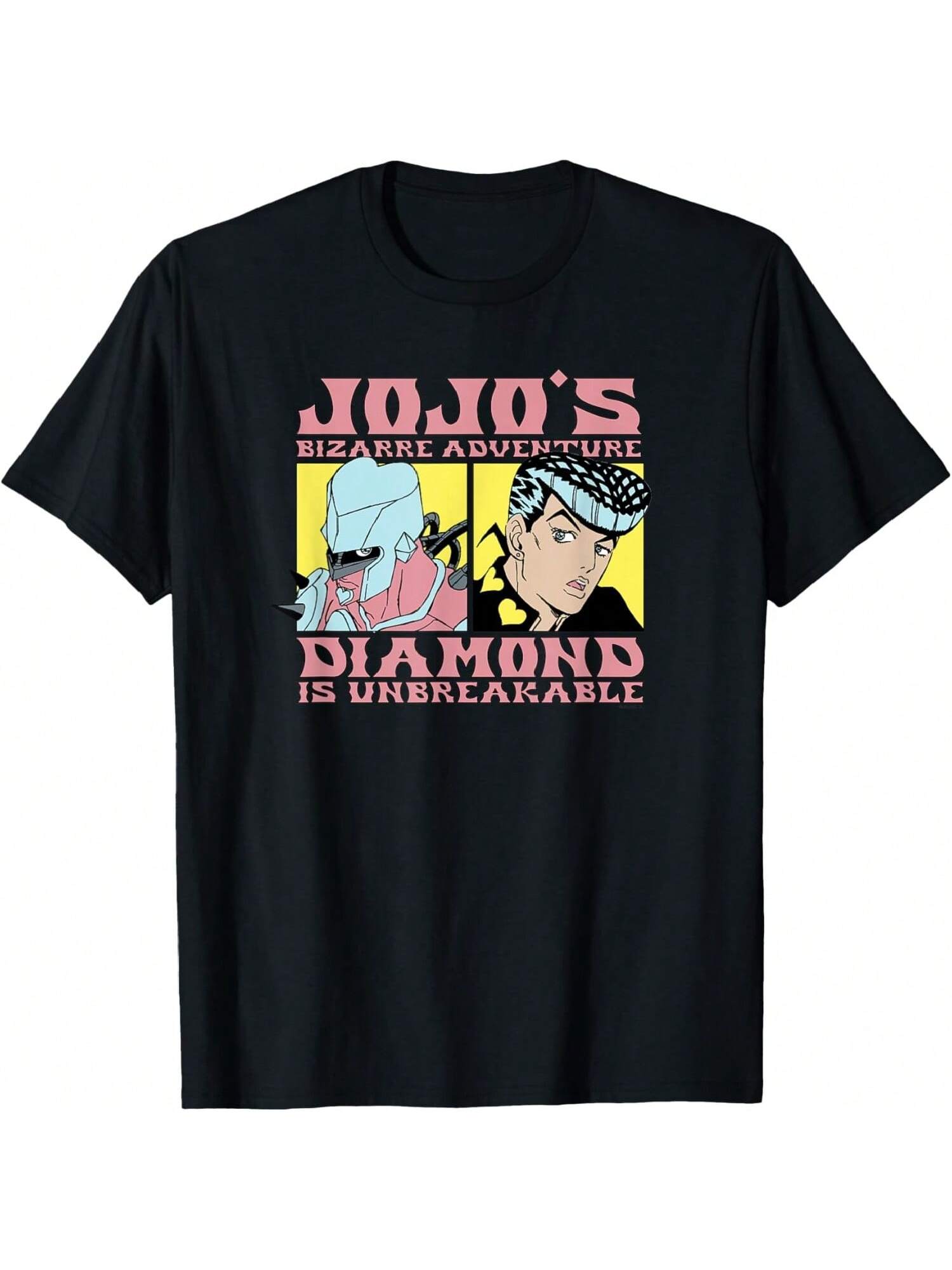 Camiseta de anime con dibujo de Josuke y Shining Crazy Diamond de s Parte 4 S