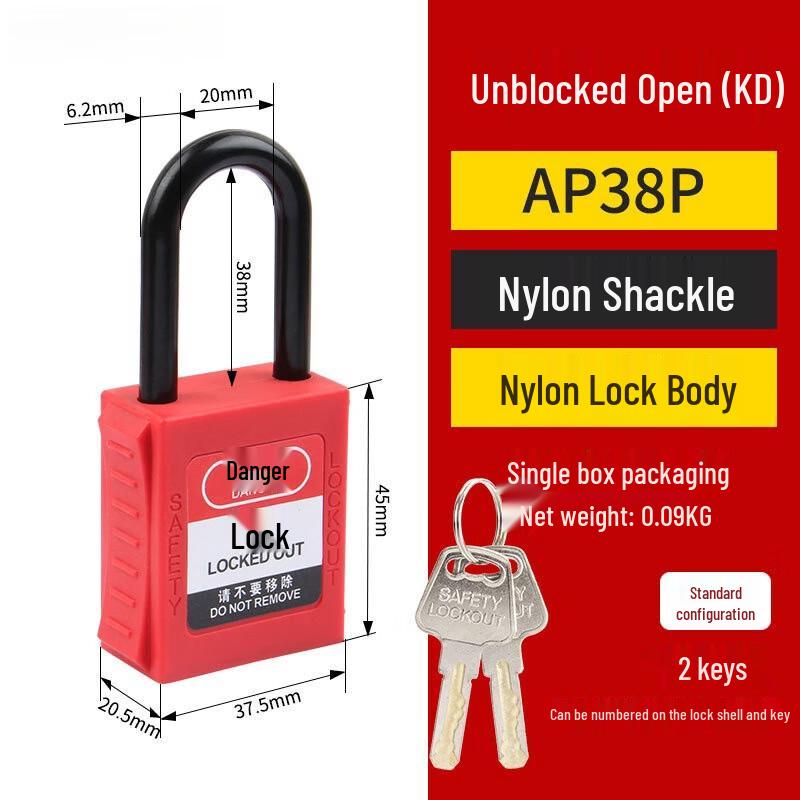 Weibaida LOTO Safety Padlock