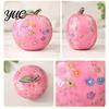 Decompression Toys for Relaxation Apple Squishy Toy, Fruit Squeeze Fidget Toy with Confetti, Soft Portable Anxiety Relief Stress Adults, Desktop