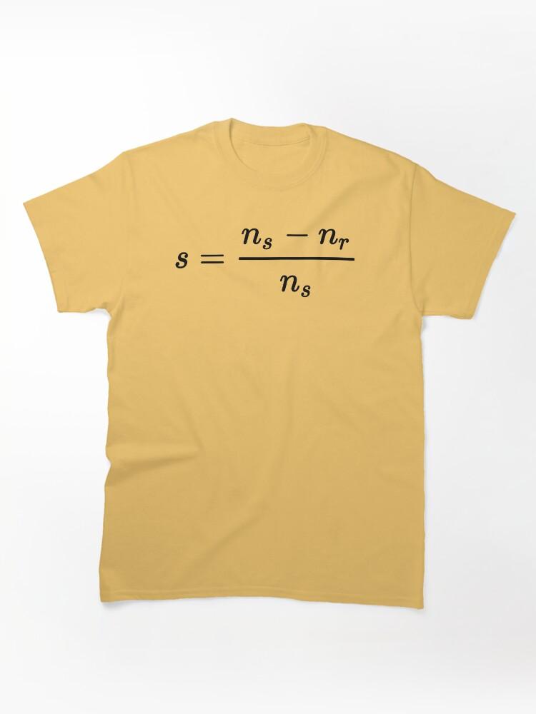 Slip factor in induction motors Classic Unisex T-Shirt