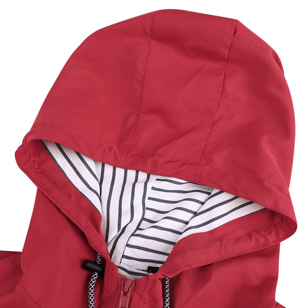 drawstring windbreaker