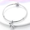Original Charmscopper Cute Pet Schnauzer Dog Pendants Fit Charms Platabracelets For Women Jewelry Making Fine Gifts