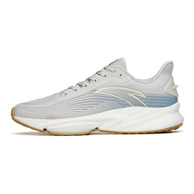 Running Collection Rocket Cushioning Breathable Abrasion Resistant Slip Resistant Low Top Running Shoes Men's Gray 112225587-4