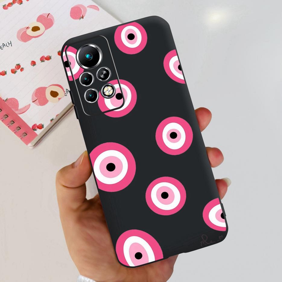 For Infinix Note 11 Pro Case X697 Cute Painted Back Cover Soft Silicone Phone Cases For Infinix Note 11 Note11 Pro Fundas Bumper