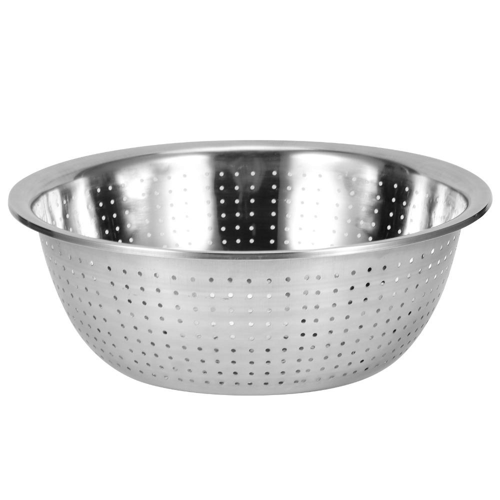 3Pcs Three-in-one Slicing Disc Rustless Steel Drain Basket Practical Washing Basin Food Handling