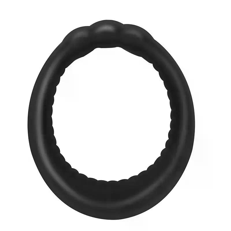 Silicone Retardant Penis Ring Strong Erection For Man Testicle Sleeve Restraint Adult Toys Cock And Ball Ring Soft Dick Lock