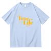 The Time of My Life Album Stampa Cartoon T-shirt Merchandising Benson Boone Maglietta Alta Qualità Estiva Girocollo Cotone Top Largo Unisex