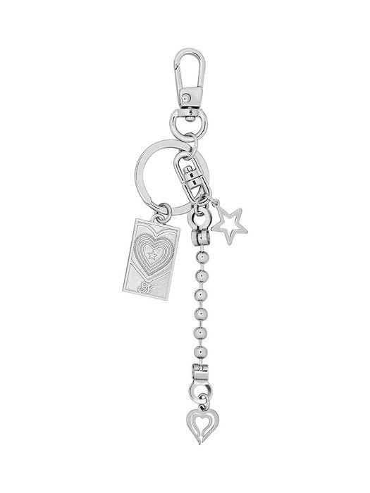 

nff star in heart key ring ONE