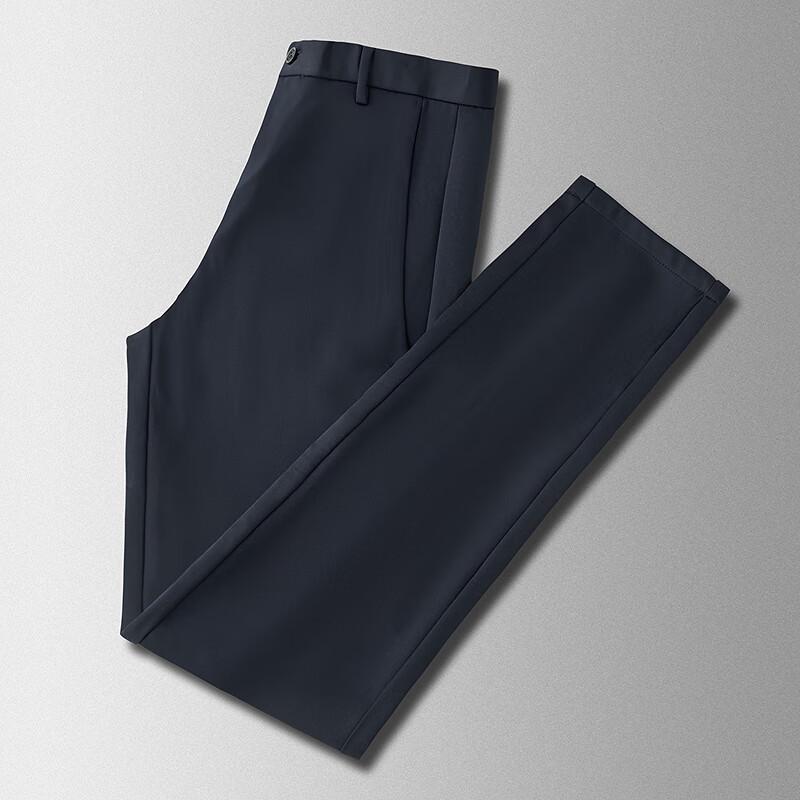 

FAPAI Men s Fleece-Lined Business Casual Trousers 35