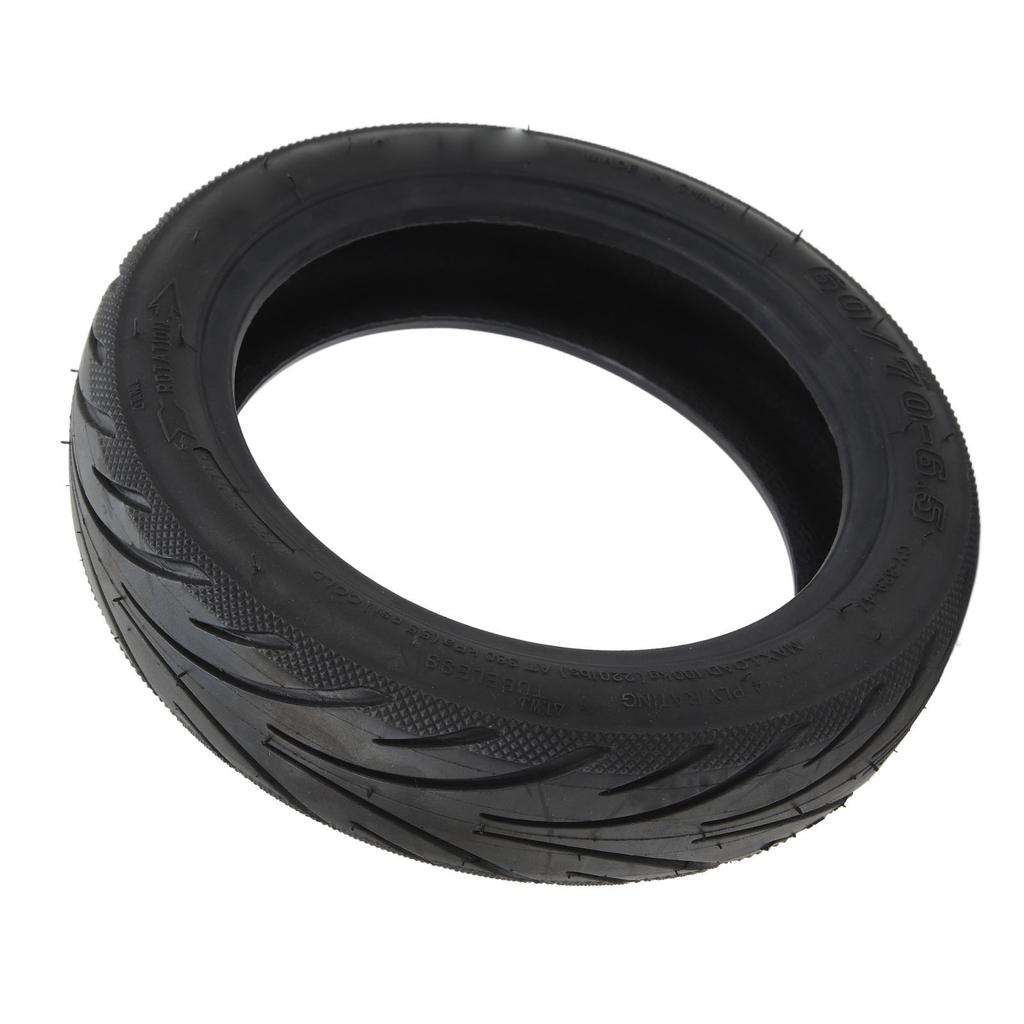 60 70‑6.5 Electric Scooter Vacuum Tire Rubber Shock Absorption Electric Scooter Off Road Wheel Accessory for Replacement