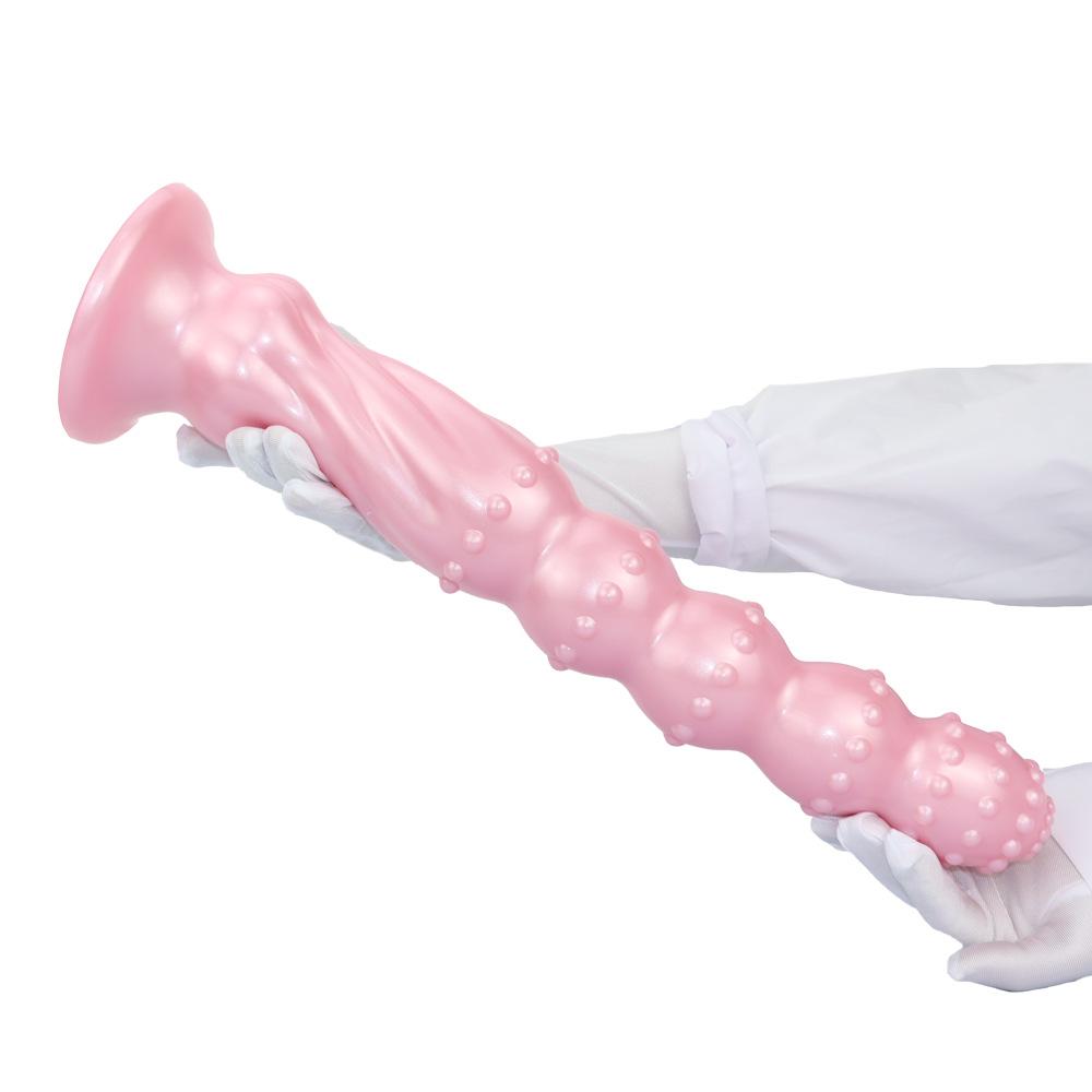 Silicone Extra Long Anal Plug Dildo Sex Toy Masturbator for Men and Women Strap On Penis Realistic Dick BDSM