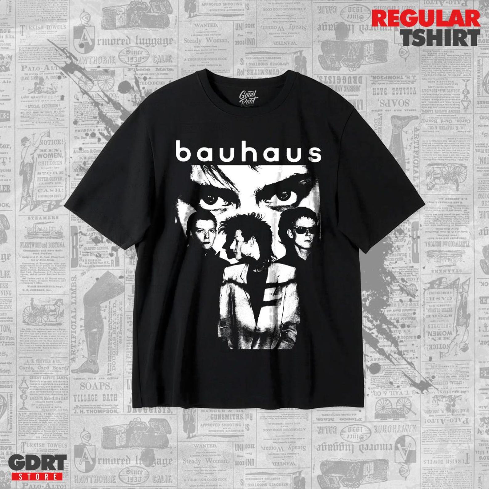 Bauhaus T shirt - Gotham - Unisex Heavy Shirt L