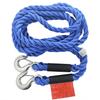 DMC Tow Rope Up To 5000 Kg, Braided with Hooks, 5 M, Heavy Duty