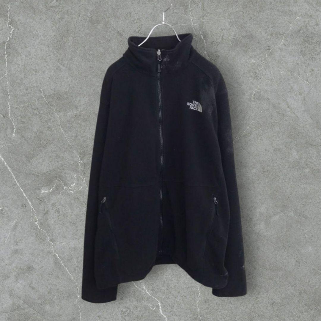 

[Б/У] k6663 Стандарт США The North Face Вышитый логотип Куртка из флиса Боа на молнии