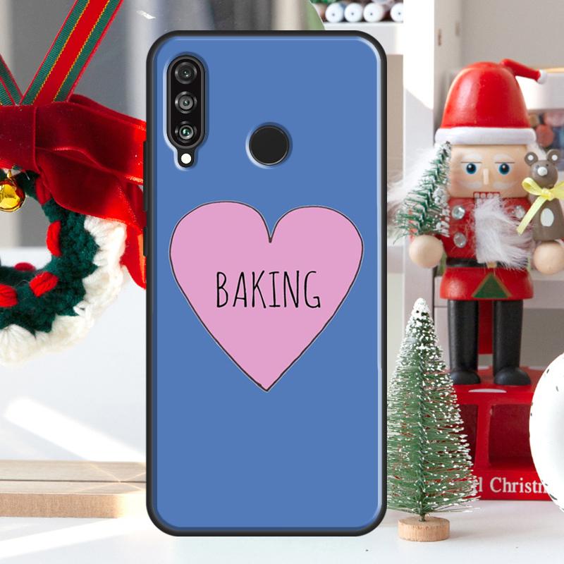Baking Cook Chef For Huawei Nova 7i 8i 11i 12i 12s Y73 Y70 Y90 Y60 Y72 Y61 Y91 9 10 SE P30 Pro P40 Lite Case