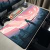 Pretty Genshin Impact Mousepad Anime Yae Miko Nahida Ganyu Mouse Pad Laptop Gamer Accessories Big Desk Mat Computer Keyboard Rug
