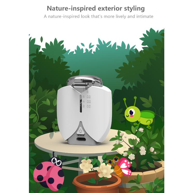 Mini nebulizator cu plasă, portabil, portabil, automatizator de inhalare, silențios, nebulizator cu ultrasunete, pentru copii, adulți, umidificator pentru astm