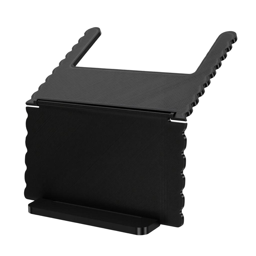 Mahjong Card Holder for Table, Slide Under Mat Stand Angled Viewing Rack Space Saving Accessory, with Low Foldable Design for Mahjong Mat