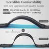 Heavy Duty Nylon Dog Leashes with Elastic Rope Waist Belt Bag and Safety Reflective Design for Breeds Walking