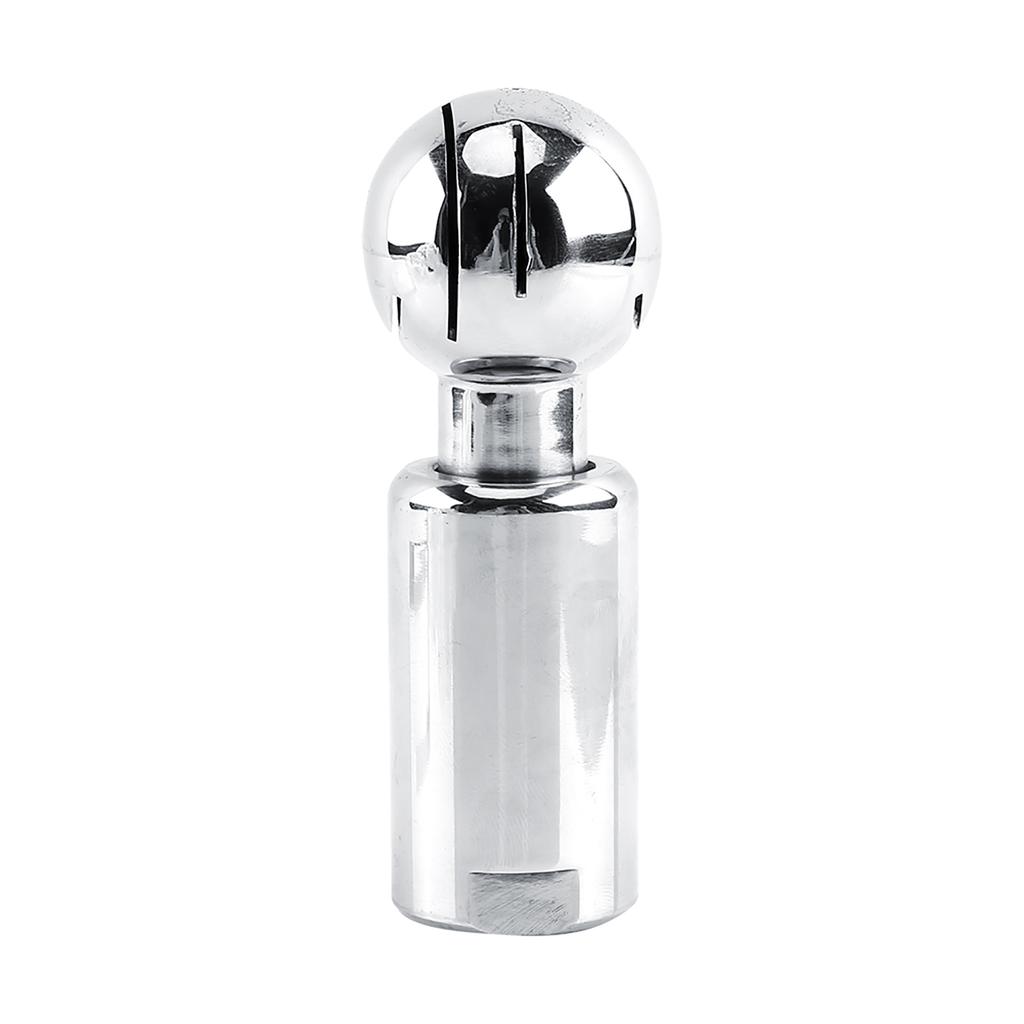 1pc G 1/2 Thread Female Stainless Steel Sanitary Spray Ball Tank Cleaning Ball( Rotary)