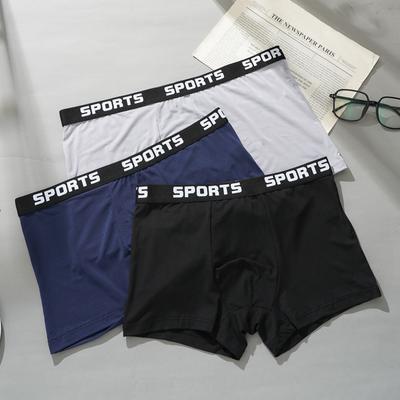 Men's Sexy Boxer Shorts Breathable Underwear Comfortable Soft Cotton Underpants Male Intimate Panties
