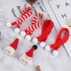 1:6 1:12 Dollhouse Miniature Christmas Hat Scarf Dollhouse Accessories Xmas Gift