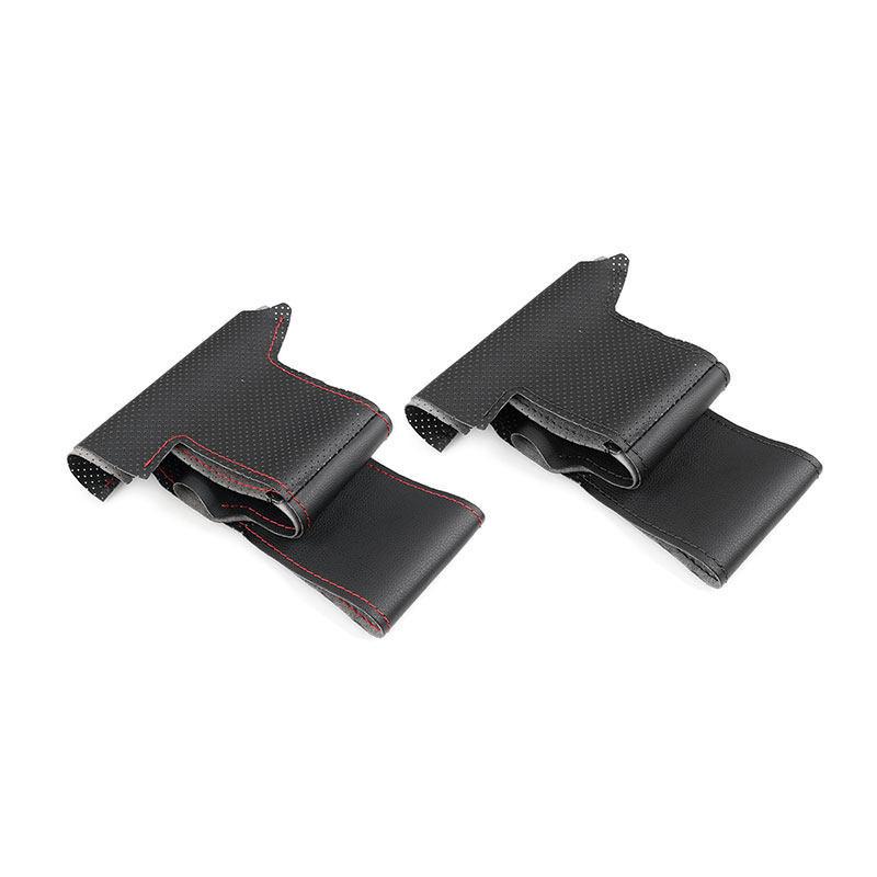 For VW Golf 5 (V) Touran 2003 2004 2005 Polo 2003 2004 2005 2006 Car Interior Accessories Steering Wheel Cover Leather Trim