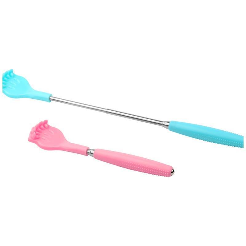 Telescopic Back Scratcher: Itch Relief Tool and Multifunctional Rake for Easy Self-Scratching. Perfect As an Old Man's Toy or Cute Gadget.