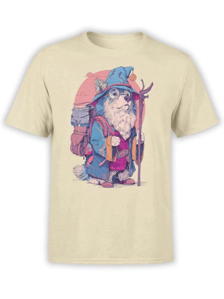 Fantucci Wizard Woof TShirt Fantasy Dog Graphic Tee Unisex S