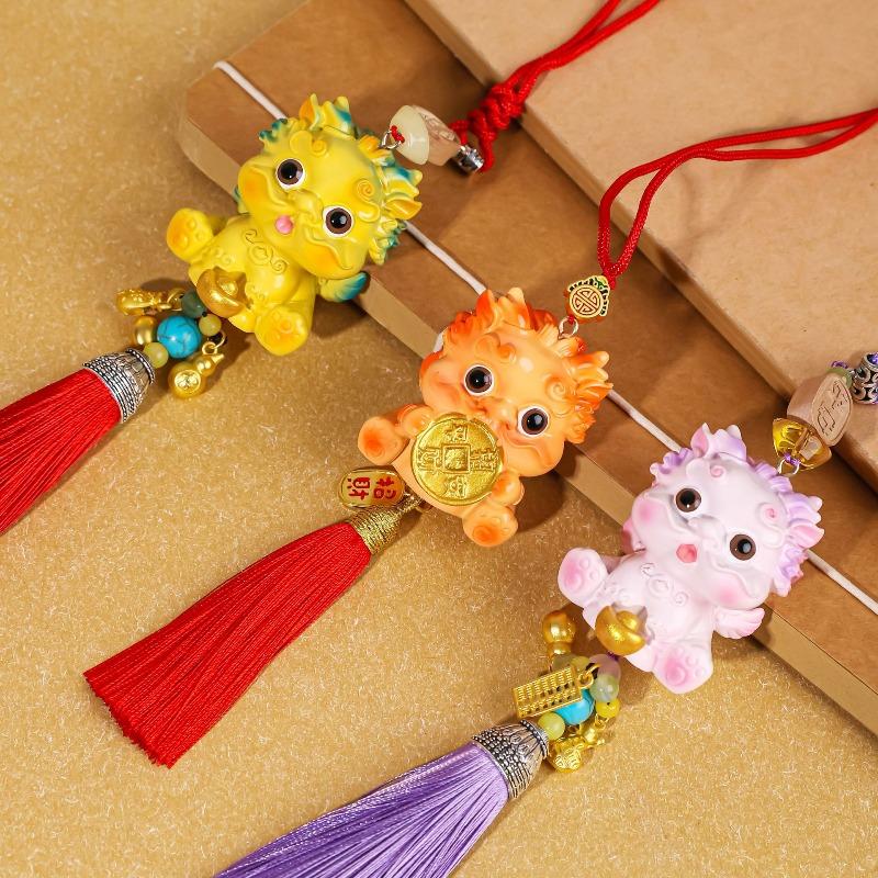 Cute PI Xiu Pendants, Temple Gathering Blessings, Car Interior Decoration Items, Car Rearview Mirrors, Car Pendants