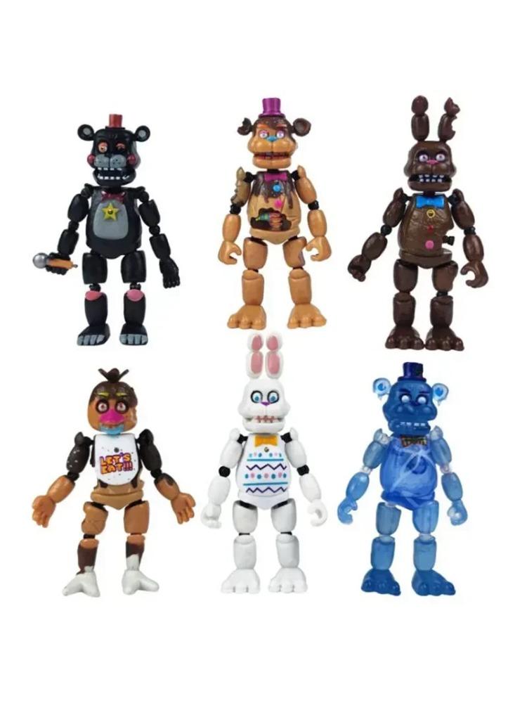 High-Quality 6Pcs/1Pcs High-Quality Fnaf High-Quality Special High-Quality Edition High-Quality Anime High-Quality Figure High-Quality Detachable