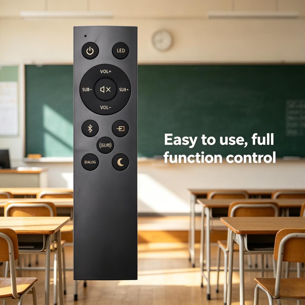 Replacement Remote Control for Klipsch THE THREE II 21067744 R4BII R-4BII 1068119 BAR40 TV SoundBar Speaker System 3