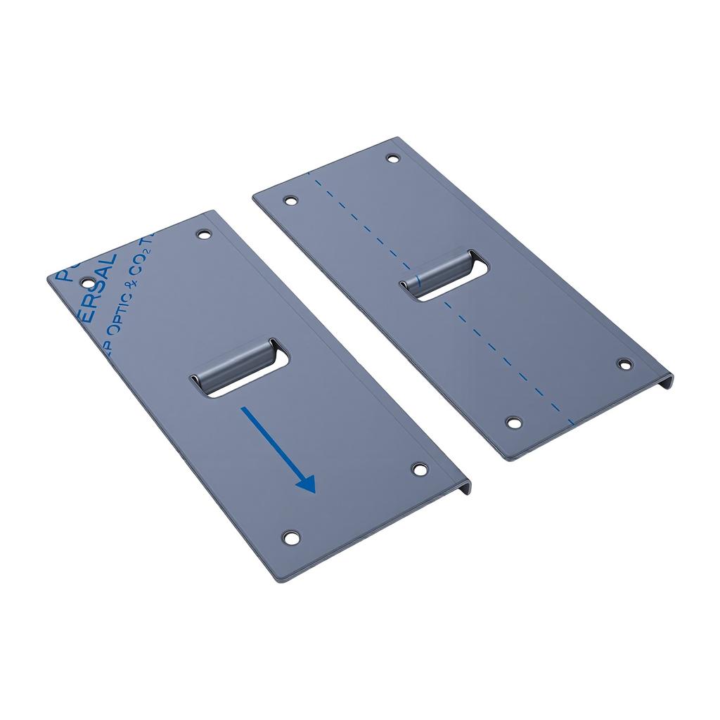 Mailbox Post Extender Brackets, 304 Stainless Steel Hvy Duty for 4x4
