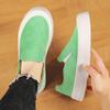 Classic Fashion Green Shoes for Men Comfortable Platform Leather Loafers Men Slip-on Casual Shoes Men 2024 Zapatos Para Hombres
