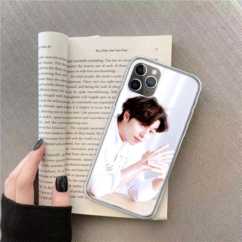 

Чехол для телефона Gong Yoo для Apple iPhone 12 13 Mini 14 15 Pro 17 Pro Max Air 11 16E 16 Plus Прозрачный силиконовый защитный iPhone 12