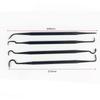 7Pcs Double End Steel Wire & Nylon Pick Brush Set, Universal Gun Cleaning Kit, Car Detailing Cleaning Tools