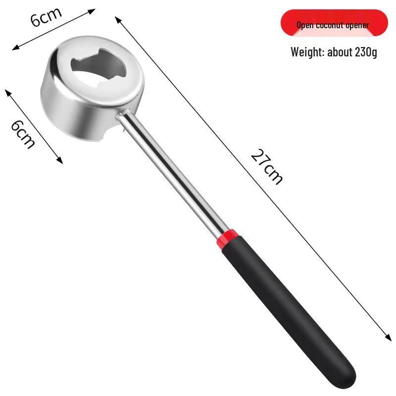 Coconut Shell Opening Tool Set: Portable, Convenient, Labor-Saving Green Coconut Hole Opener