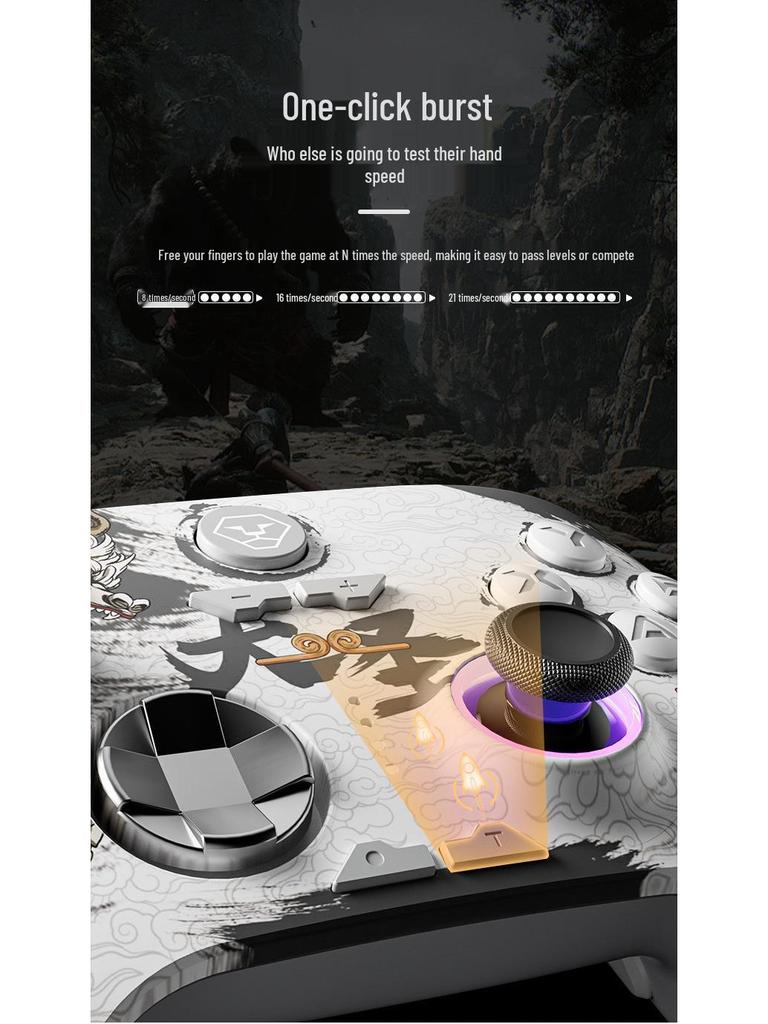 Aojia Lion Great Saint Gen 2 Switch2 Dual Hall Linear Trigger PC Gamepad