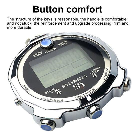 Professionelle digitale Stoppuhr Timer Sport Laufen Training Chronograph Uhr