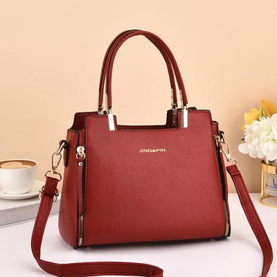 Women Handbag Fashion Satchel Bag PU Leather Top Handle Shoulder Bags High-capacity Casual Tote Bag Purses and Handbags