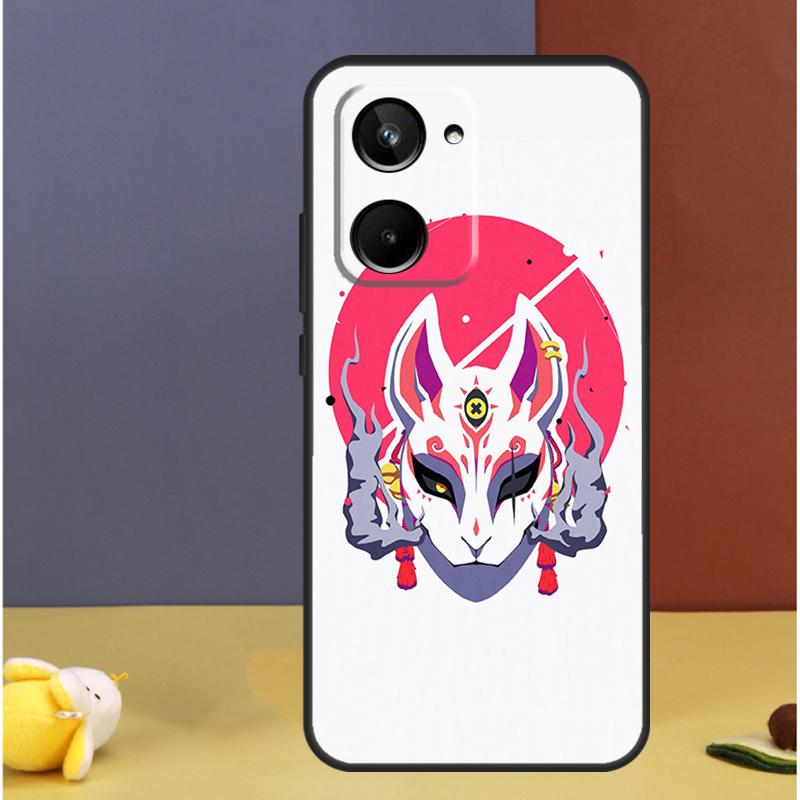 Japanese Style Fox For Realme 15 10 11 12 13 14 Pro Plus C65 C67 C63 C61 C55 C51 C53 C35 C75 GT6 GT7 Pro Case