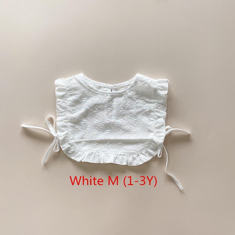 Brand New Baby Girls 100% Cotton Lace Bibs Baby Burp Cloths 0-3Year