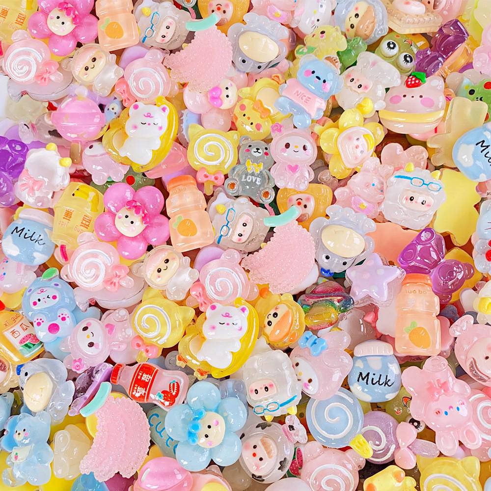 

Набор для творчества: украшения и чехлы для телефонов из фиолетовой смолы ручной работы Pack of 10