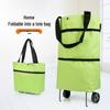 Foldable Wheeled Shopping Trolley Bag: Large Capacity Grocery Handbag