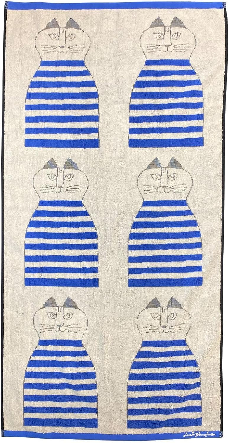 

Marushin Bath Towel LISA LARSON 60 x 120 cm Minmi Blue Day Birthday Present Gift 8805001100 approx. Mother s