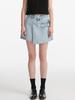 Asymmetric Denim Shorts Skirt for Women High Waist Package Hip A-line Jeans Skirt Blue Casual Female Clothing