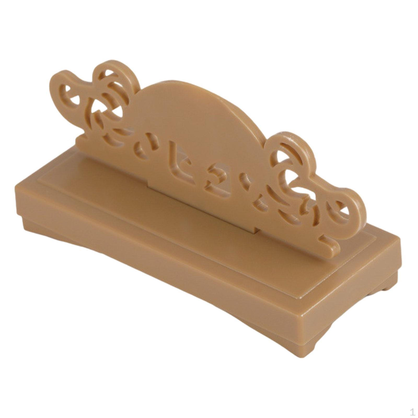 

Складной держатель для подставки-витрины с веером для годовщины коричневый